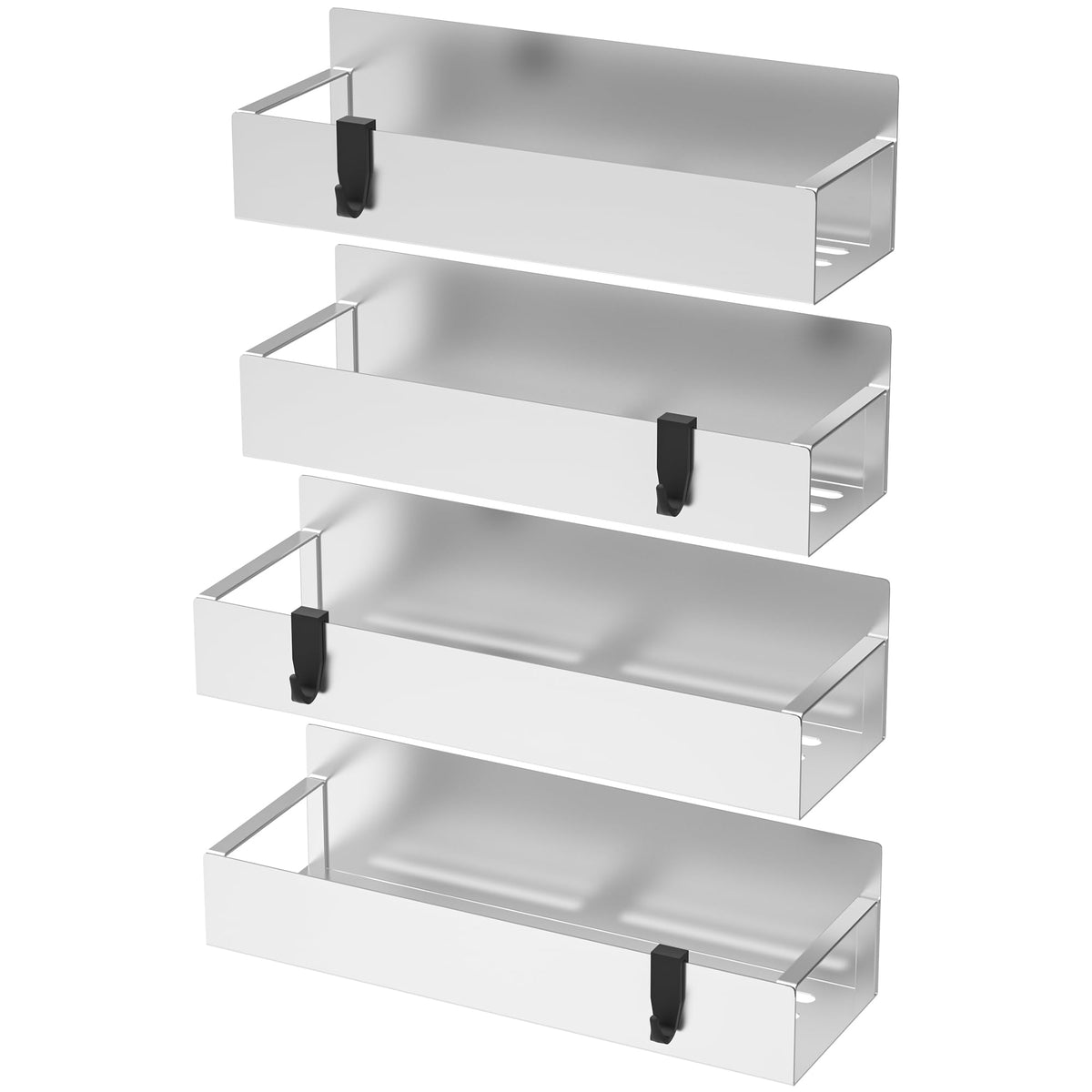 HuggieGems adjustable-mount design adapts to different fridge layouts.