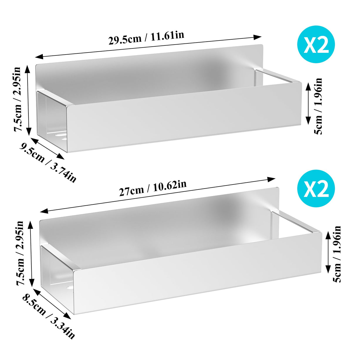 HuggieGems giftable 4-pack ideal for organizing spaces.