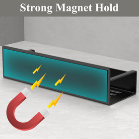 HuggieGems six-pack cup organizer helps maintain tidy fridge space.
