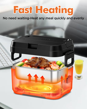 Hugmazing portable lunch box with hidden handle for easy transport