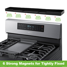 Hugro Tarfive anti-slip edge design keeps items from tipping.