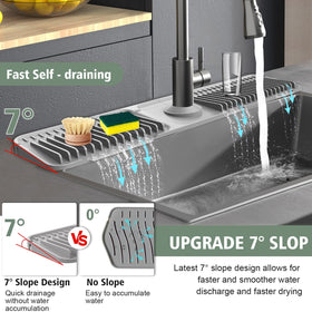 Hugro Tarfive customizable faucet hole for a snug seal