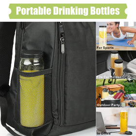 Huichuiero dishwasher-safe glass bottle for easy cleaning