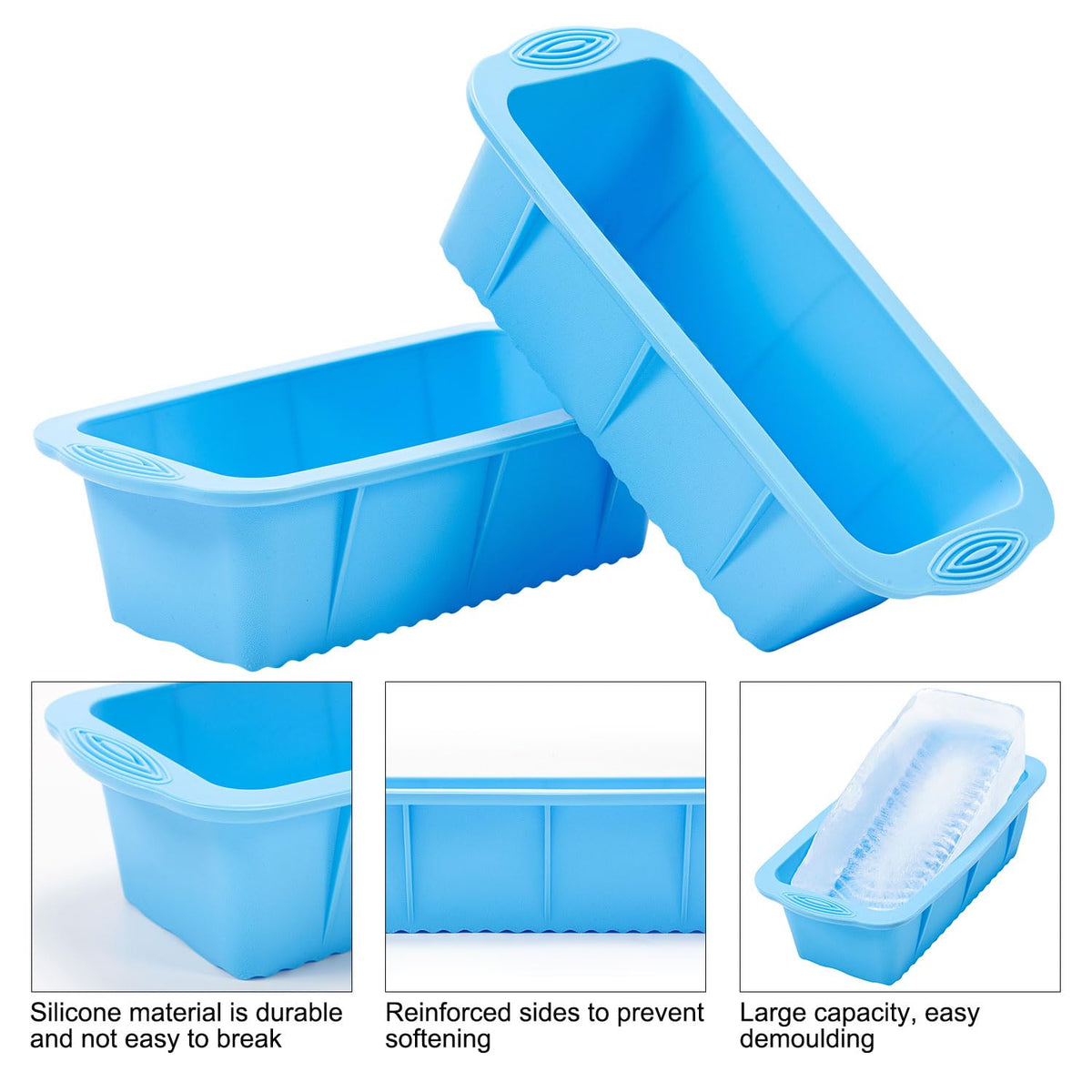 HUIRUSO ice block mold for cold plunge delivers long-lasting cooling