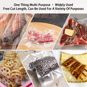 HUISPARK boilsafe and freezable bags protect food from air and moisture.