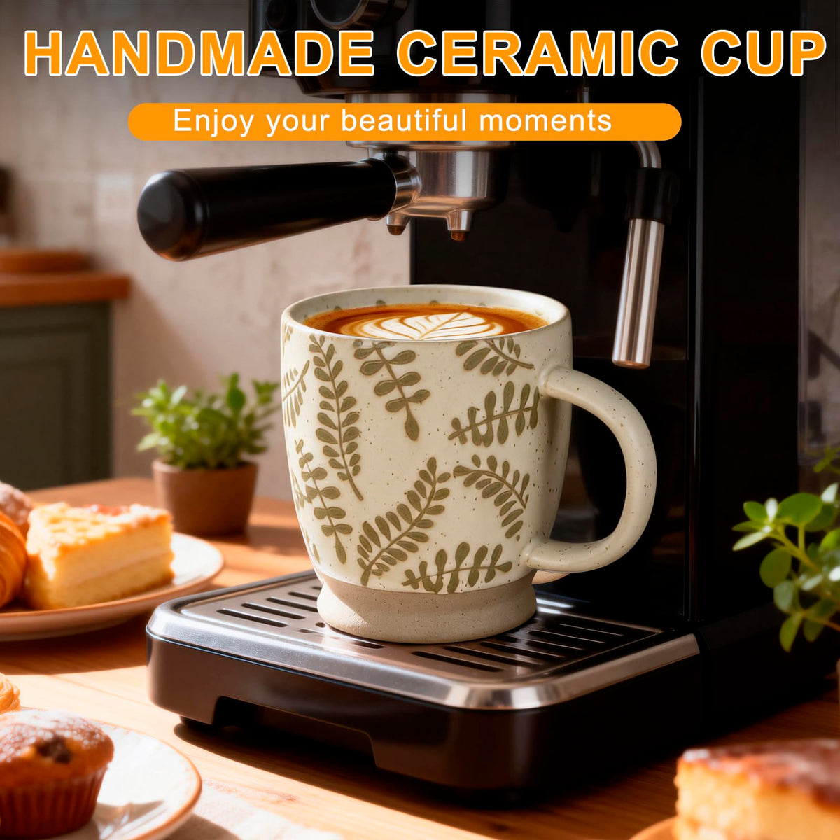 Hujgeis large-capacity mug ideal for latte or cocoa morning routines.