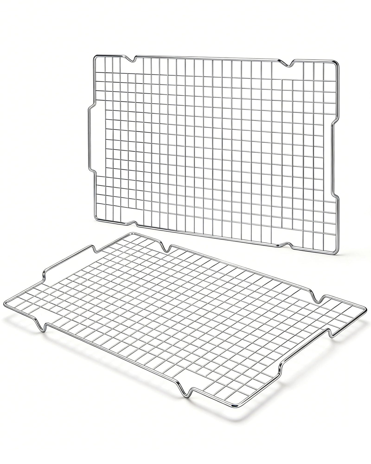 HULISEN 304 stainless steel cooling rack left view shows durable construction for stable cooling