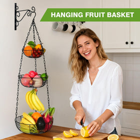 HULISEN banana hook highlights ripening bananas without bruising.