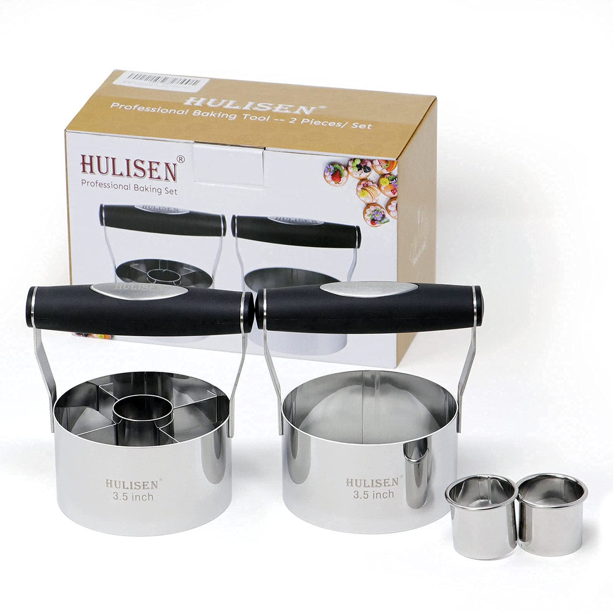 HULISEN 3.5-inch biscuit cutter for even cookies