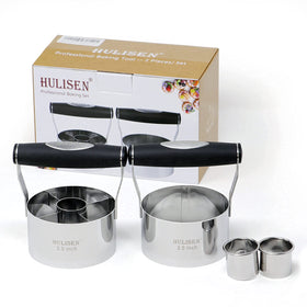 HULISEN 3.5-inch biscuit cutter for even cookies