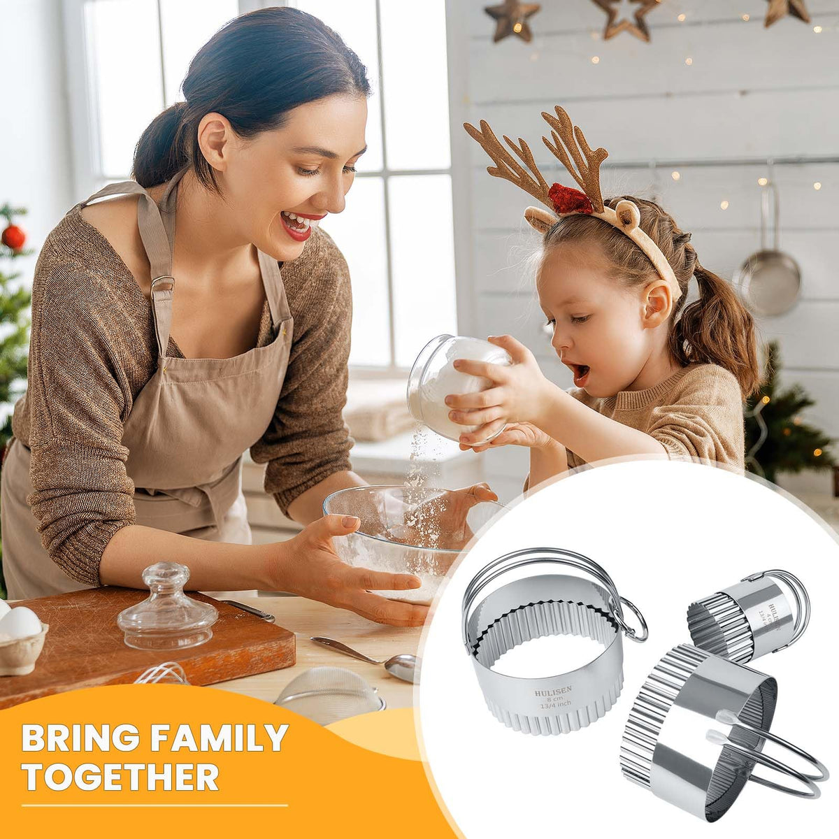 HULISEN professional-grade cutters support consistent results in home baking.