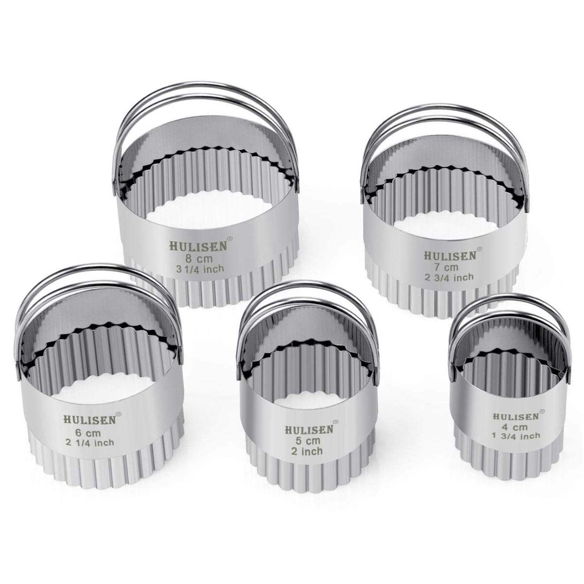 HULISEN Wave 3 1/4 inch cutter for larger cookies.
