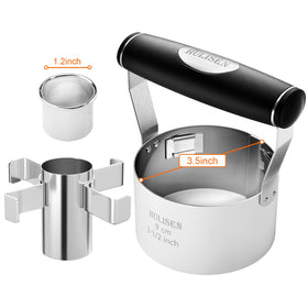HULISEN donut cutter in gift-ready packaging suitable for housewarmings and birthdays.