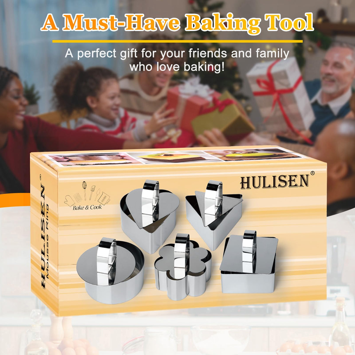 HULISEN gift box set for baking enthusiasts