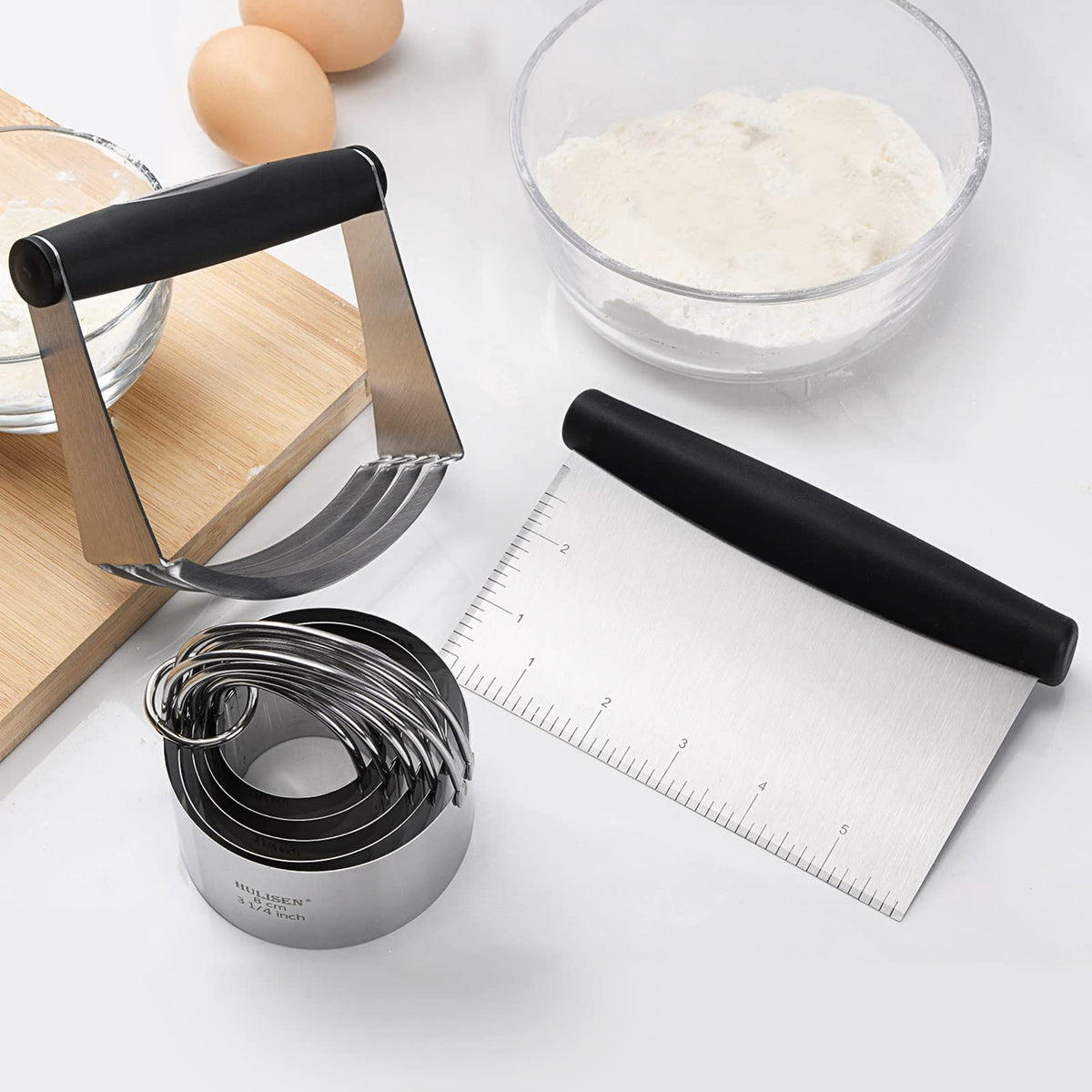 HULISEN clear inch and centimeter measurements aid quick size choice