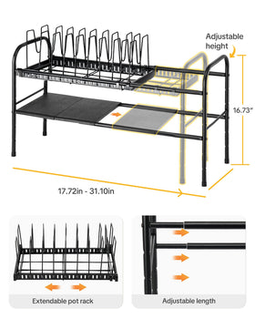 HULISEN divider-system with adjustable dividers for flexible cookware sizing.