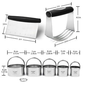 HULISEN durable stainless steel baking tools built for lasting use