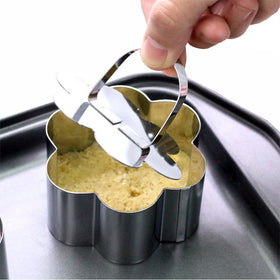 HULISEN cake ring mold heart shape for elegant bites