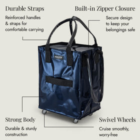 HULKEN bag carries up to 66 lb for heavy shopping trips