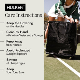 HULKEN fits five standard grocery bags in one load.
