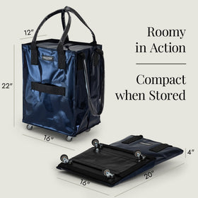 HULKEN water-resistant exterior protects groceries in light rain