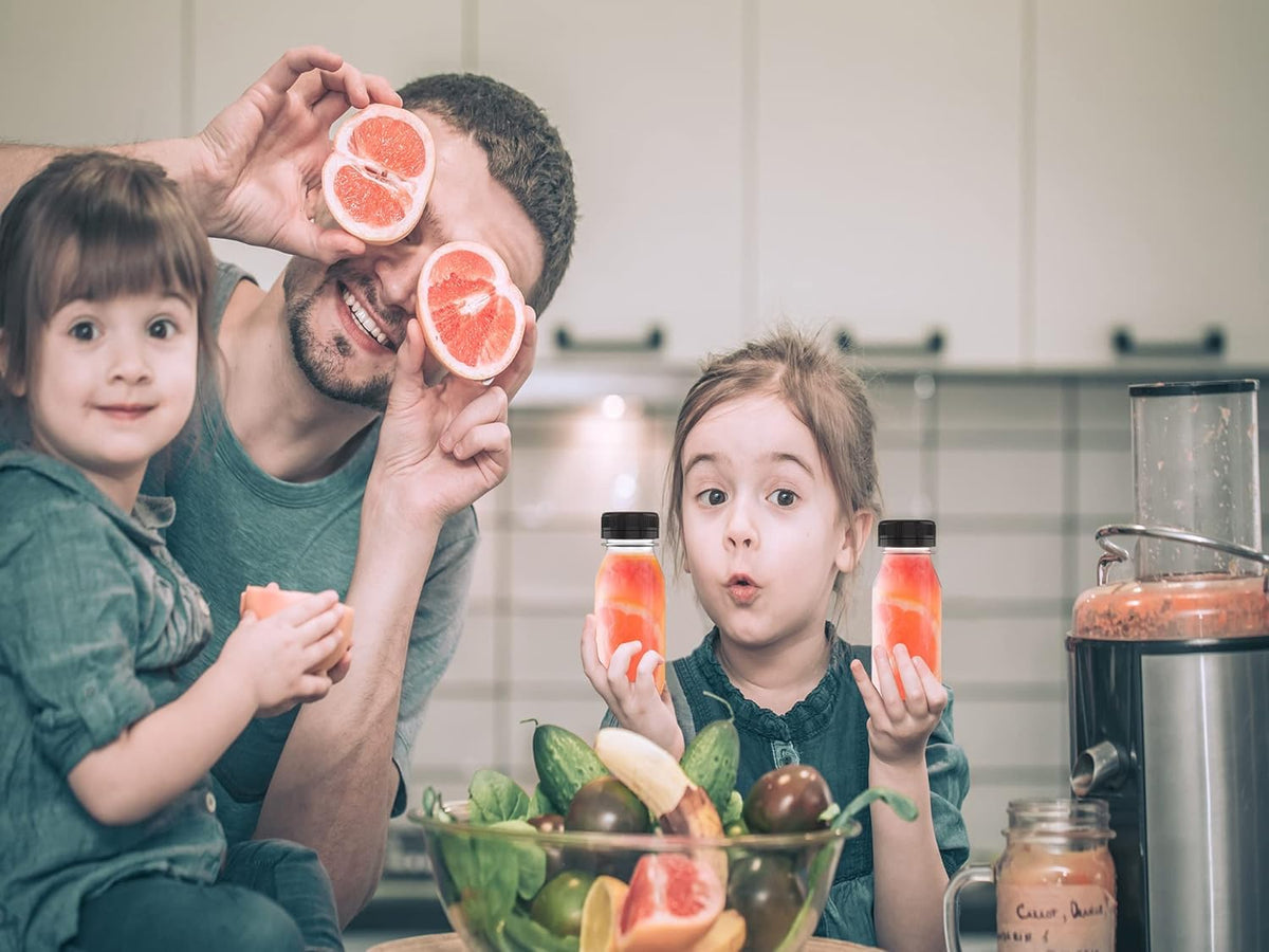 Hulless milkshake bottle with tight seal keeps creamy beverages secure.