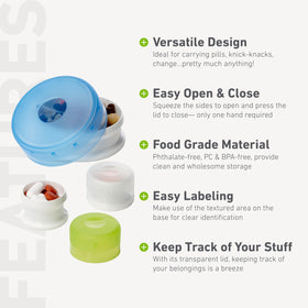 humangear GoTubb uses FDA food-safe materials, BPA-free and phthalate-free.