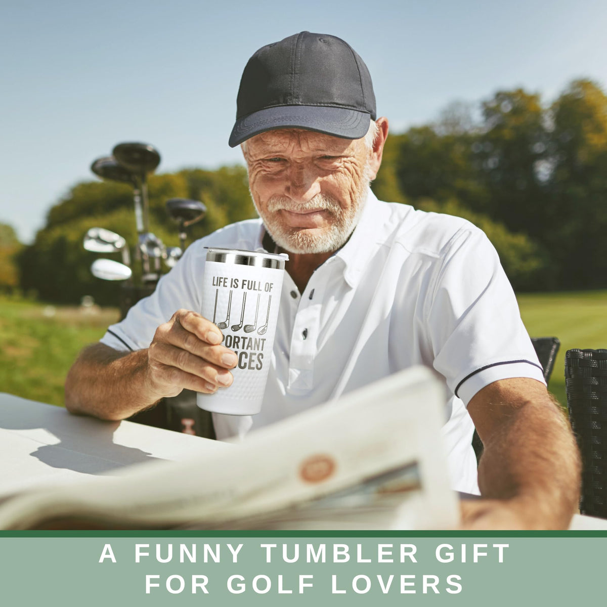 HUNIGIFT spill-resistant design keeps beverages secure during carts and commutes.