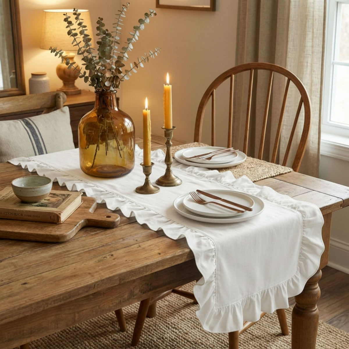 HunnmingRe 72-inch length fits tables seating six to eight