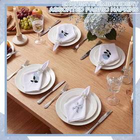 HunnmingRe holiday-ready napkins for Christmas and Thanksgiving table decor