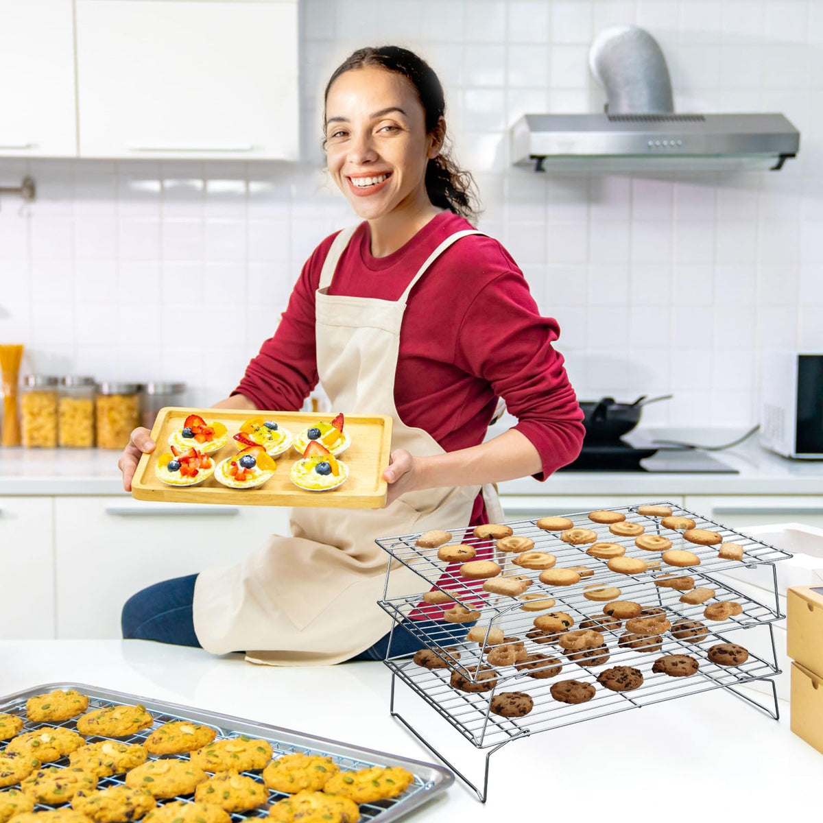 Hunnycook Stack-height feature shows up to 3 inches per rack when separated