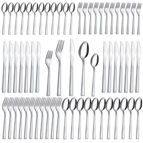 Hunnycook silverware dining forks with crisp lines for daily use.