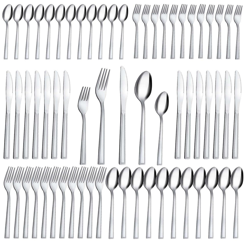 Hunnycook silverware dining forks with crisp lines for daily use.