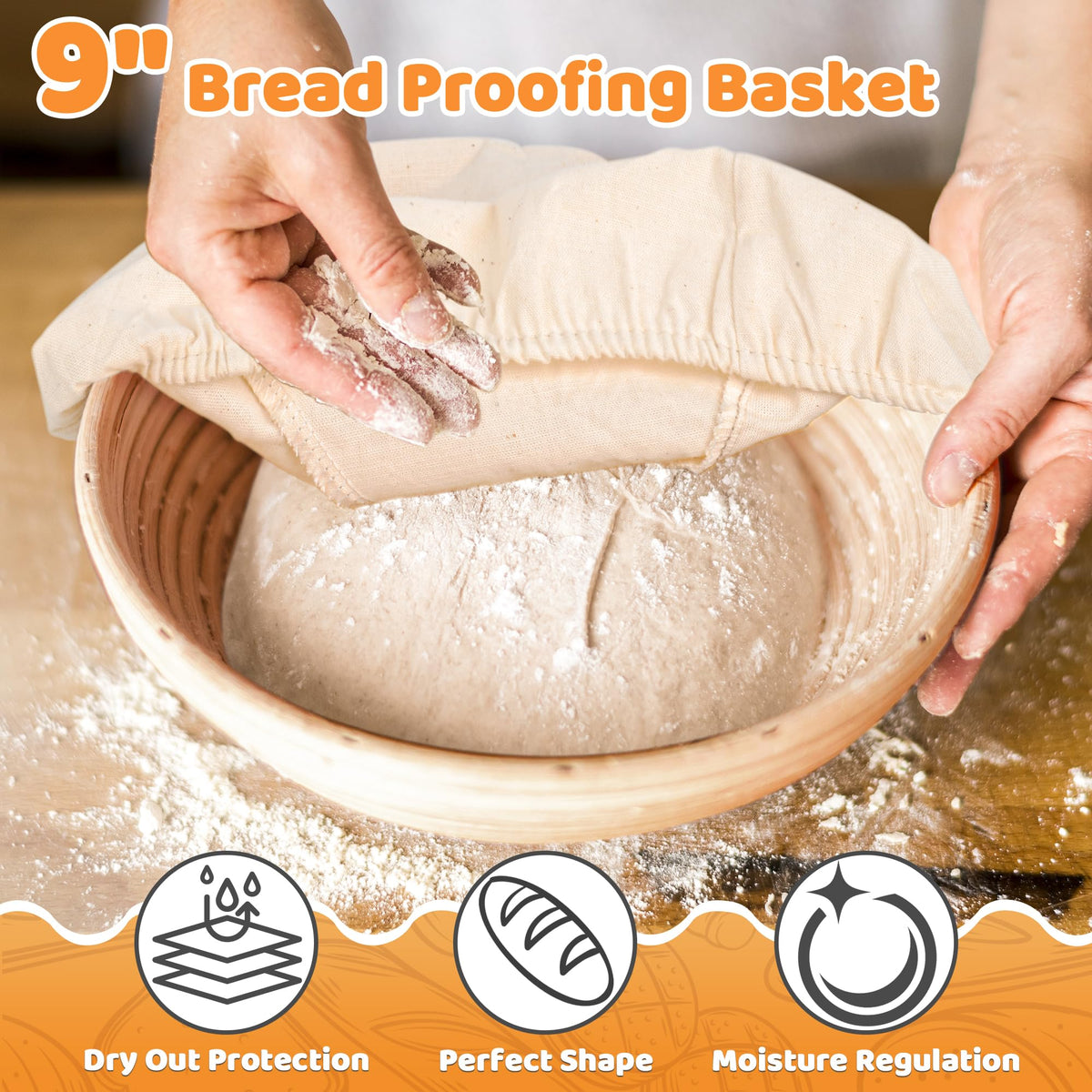 Huolewa hand-wash-only care instructions help maintain seasoning quality.
