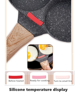 HUPECHAM 5mm nonstick coating provides lasting durability.
