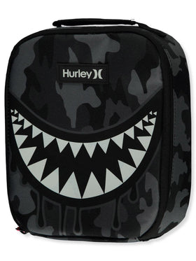 Hurley One and Only lunch tote front view for portable meal storage.