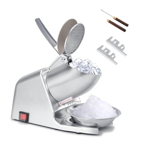 Hurmovae ice shaver front view with dual blades for fluffy shaved ice.