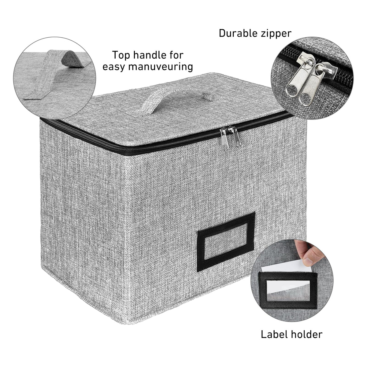HURZMORO hard top and sides protect glassware during transport.