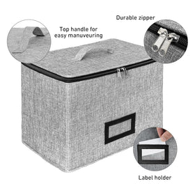 HURZMORO hard top and sides protect glassware during transport.