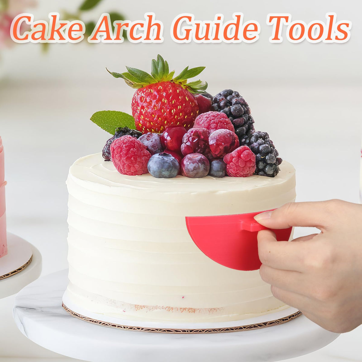 Hushee wide template supports large arches for multi-tier designs
