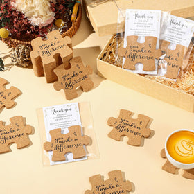 Hushee office decor idea with coasters adding inspiration to desks.