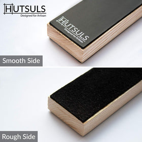 Hutsuls ergonomic handle shown for a comfortable sharpening grip.