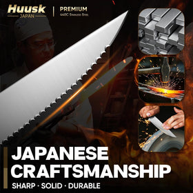 Huusk steak knives suit modern kitchens for everyday dining and special occasions.