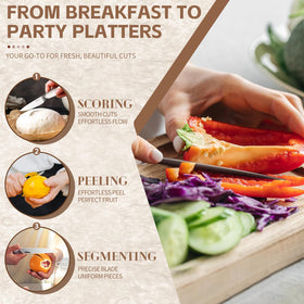 Huusk ergonomic handle close-up for secure, slip-resistant grip.