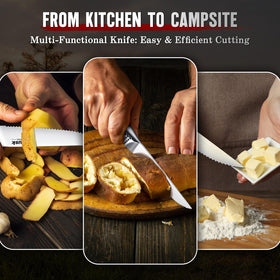 Huusk gift-box presentation-ready steak knife set