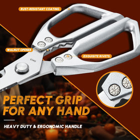 Ergonomic Huusk handles provide comfortable grip and reduced fatigue