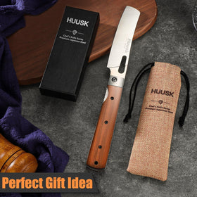 Huusk Nakiri knife gift-ready packaging for special occasions