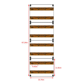 Huxitocan space-saving mug display suits kitchens, offices, or cafes.