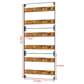 Huxitocan durable rustic frame supports daily mug use.