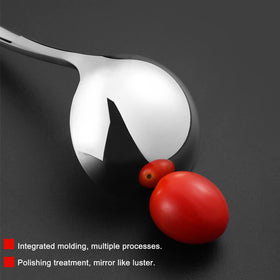 Hvanam luminous mirror-polish finish enhances kitchen aesthetics while in use.